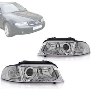 Farol Audi A4 Foco Duplo 1995 1996 1997 1998 1999 2000 Tyc