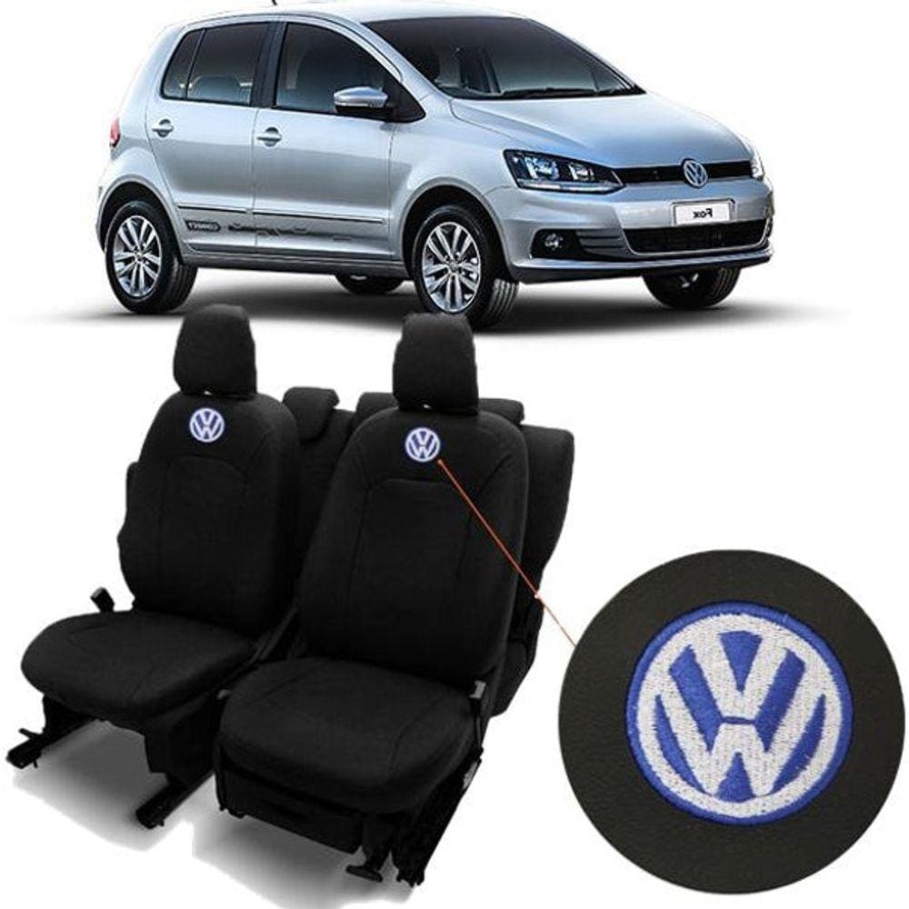 Capas De Bancos Couro Para Volkswagen Fox 2018