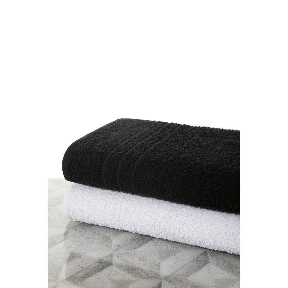Kit 4 Toalha De Banho Profissional Preto