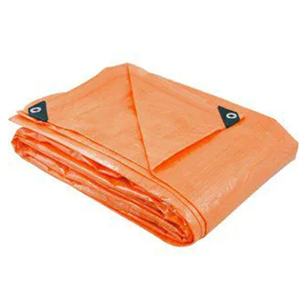 Lona Reforçada Plastico Laranja 8X6 6128086000 - VONDER