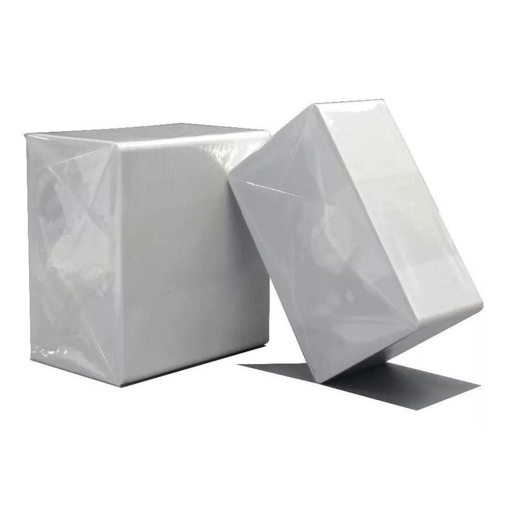 Cartões Pvc Branco Cr-80 Crachás 54X86X0,76Mm Caixa 250 Unid