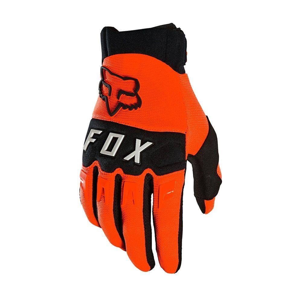Luva Motocross Trilha Fox Mx Dirtpaw Flame Laranja Tam Gg
