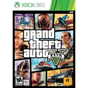 Jogo GTA 5 Grand Theft Auto V Xbox 360 Midia Fisica Original Novo