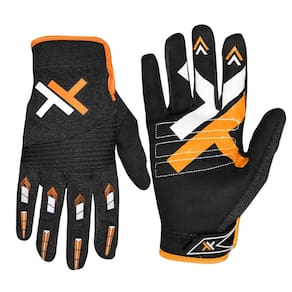 Luva Motocross Trilha Mattos Racing Mx Pro Laranja Tam Gg