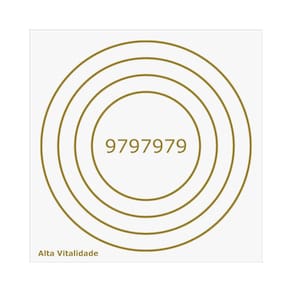 Placa Radiônica Alta Vitalidade