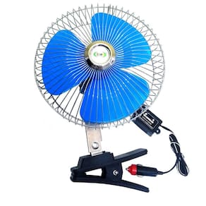Ventilador Automotivo 24 Volts Caminhão Vans Trailers 8 Pol