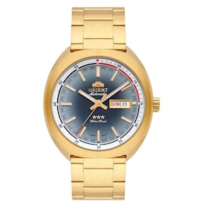 Relógio Orient Automático 469GP082 G1KX Pulseira de Aço Dourado