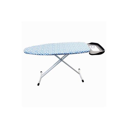 Tábua de Passar Roupa 38x114cm Branca E Azul Menor preço em Tábua de Passar Roupa 38x114cm Branca E Azul