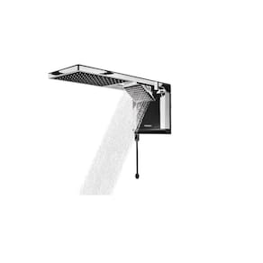 Chuveiro Lorezentti Acqua Duo Storm 6800W Preto Cromado 220V
