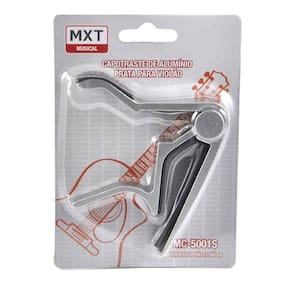 Capotraste De Aluminio Prata Mxt - Mc-5001s