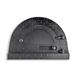 Porta Forno Ferro Igloo Vidro Com Soleira Libaneza 24,5x38,5cm - R Boquino