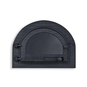 Porta Forno Ferro Igloo Com Vidro Libaneza 31,0x36,5cm - Art Mil M