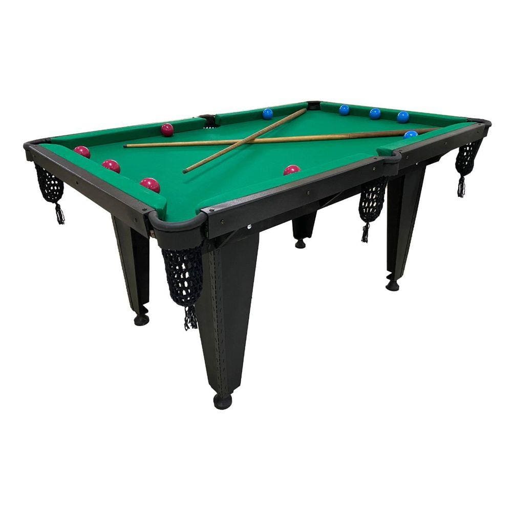 Mesa Sinuca Bilhar Jogo Snooker Dobrável 1,17m Bolas 487400