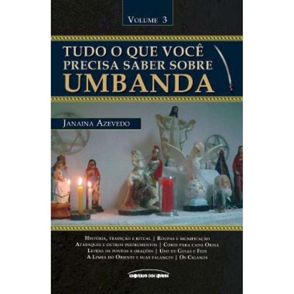 Tudo O Que Voce Precisa Saber Sobre Umbanda Volume 3 Black Friday ...