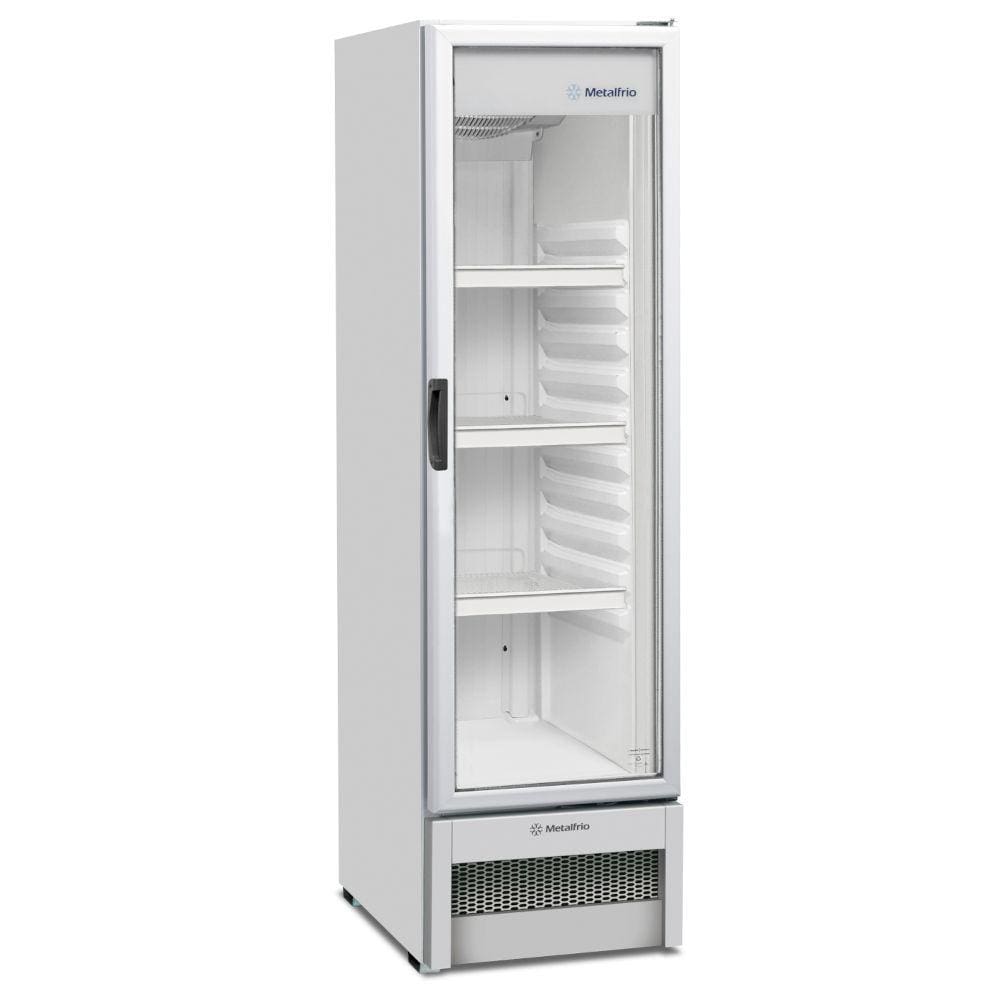 Expositor Vertical Metalfrio Light 324L 1 Porta Branco 220VVB28