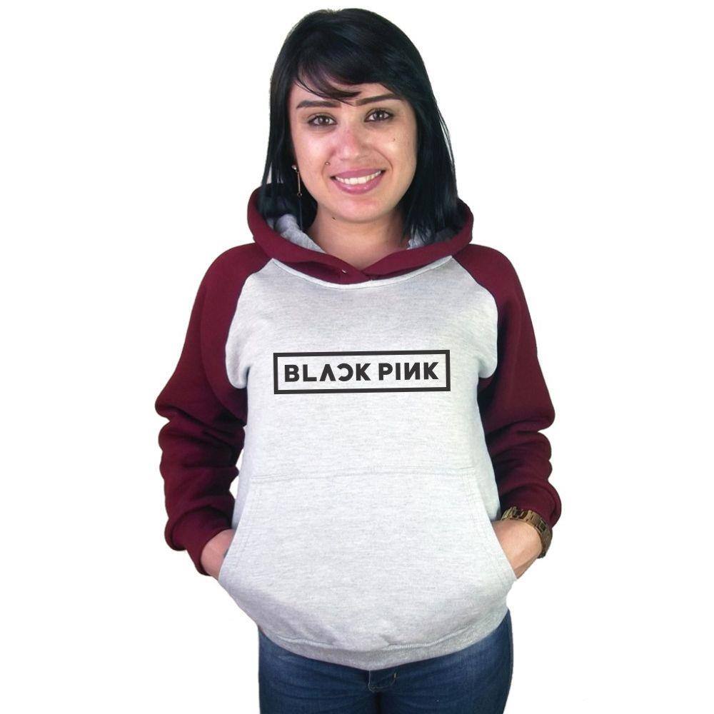 h and m blackpink moletom com capuz