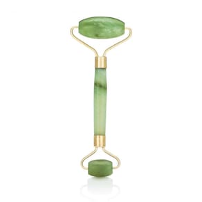 Rolo Massageador Facial Pedra Jade Anti Estresse Rugas