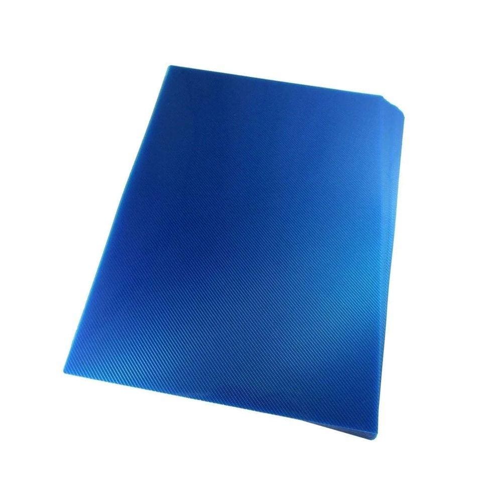 Capa para encadernação Ofício Azul PP Line 0,30mm 100un