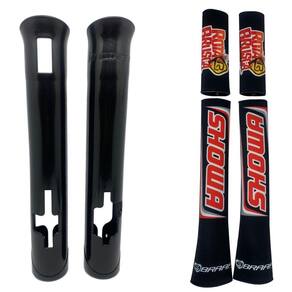 Kit Protetores Suspensão Dianteira Biker Neoprene Crf 250f Showa Preto