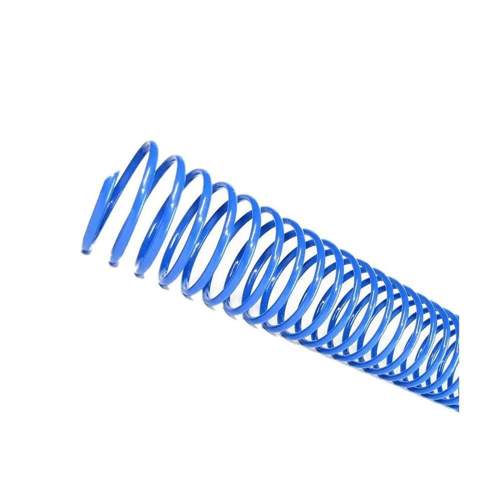 Espirais para Encadernação Azul 40mm 350 Folhas 20 und