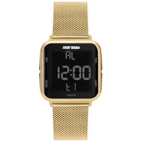 Relógio Unissex Mormaii MO6600AH/8D Digital Dourado