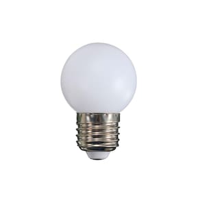 10 Peças Lampada Bolinha Led 1w 127v E27 Branco Frio e Branco Quente