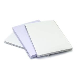 25 Folhas Imprimivel para Placas de Pvc, Crachá, Cartão