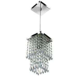 Lustre Pendente De Cristal Acrilico Spark Maravilhoso