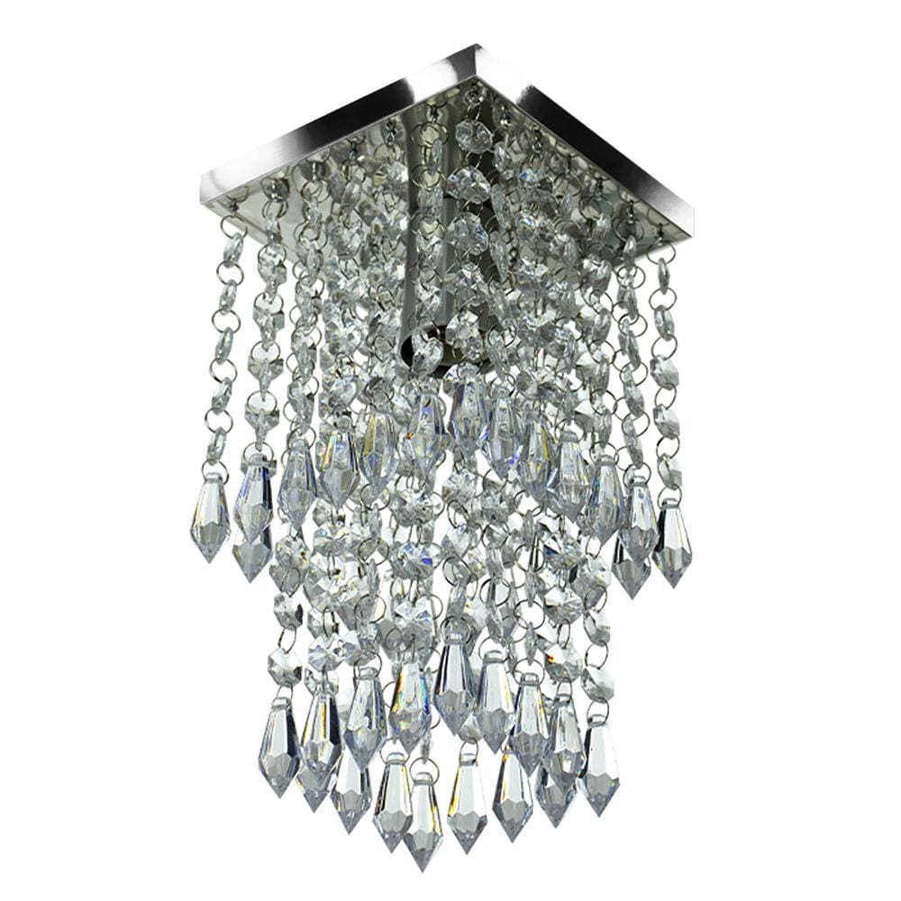 Lustre Plafon De Cristal Acrilico Spark Maravilhoso