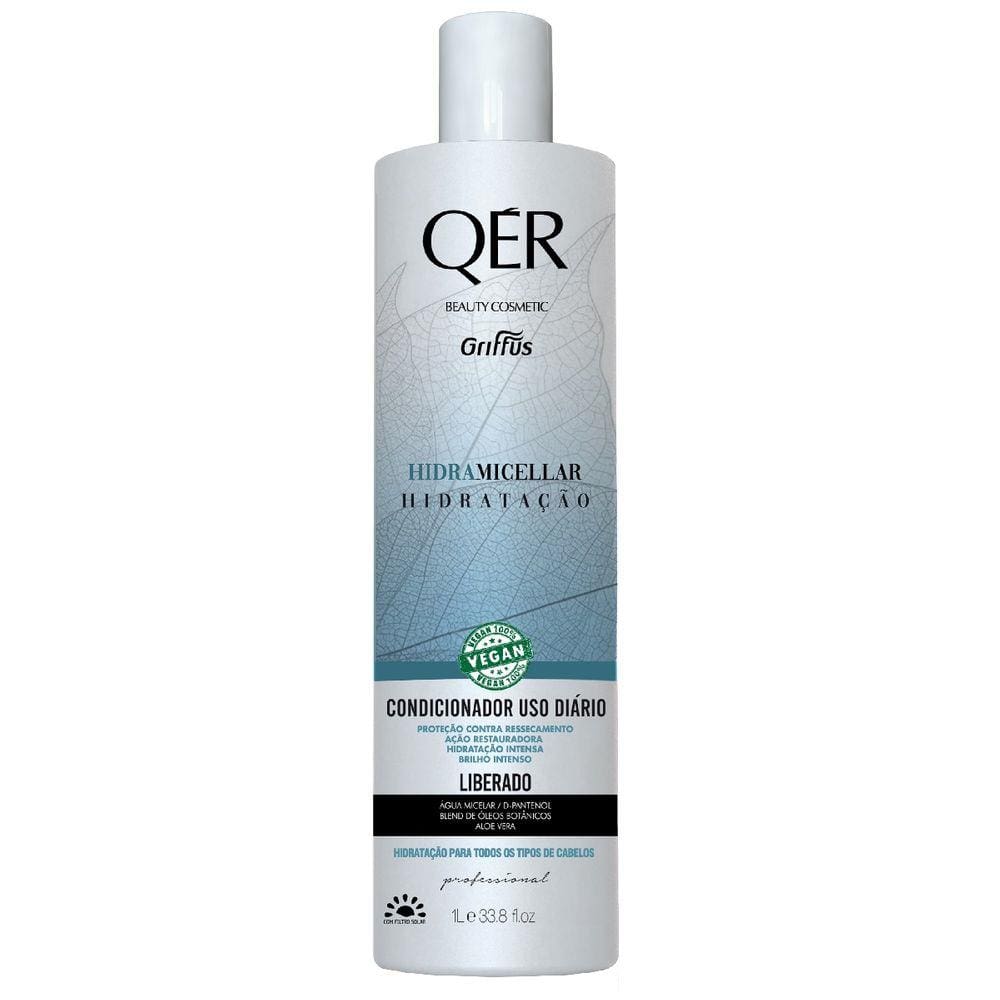 Condicionador Hidratação Vegano Hidramicellar QÉR Griffus 1L