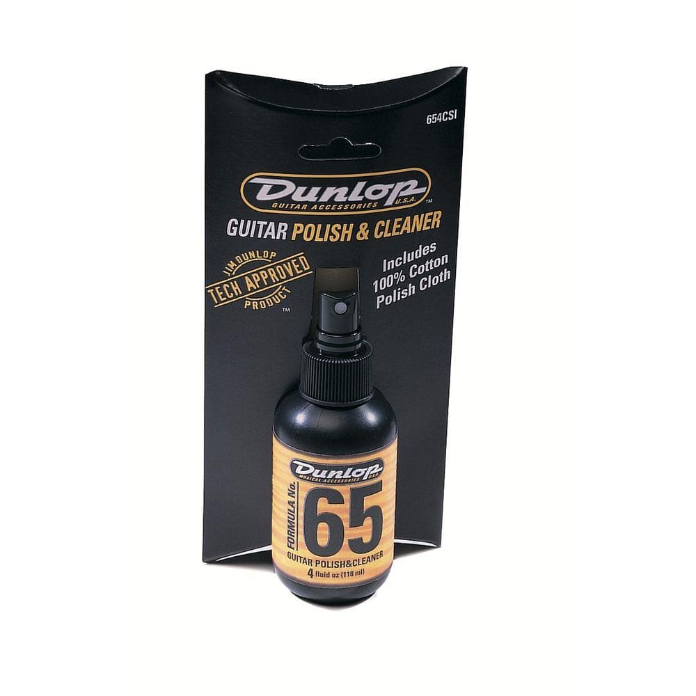 Limpador Polidor F65 Para Guitarra Baixo Com Flanela Dunlop