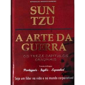 Livro A Arte Da Guerra - Capa Dura (Trilingue)