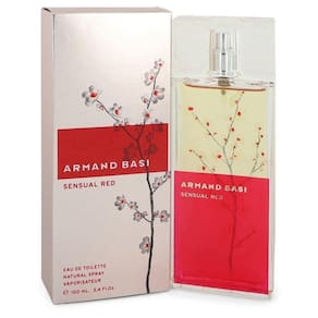 Perfume Feminino Sensual Red Armand Basi 100 ML Eau De Toilette
