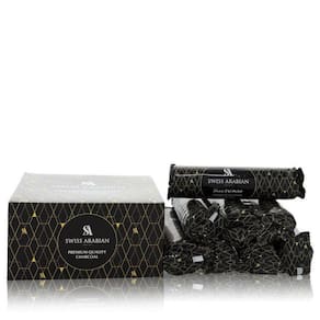 Col. Masculina Quality Swiss Arabian 33 mm 80 pieces of Premium Charcoal Briquettes