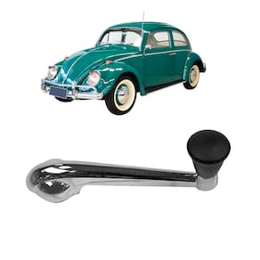 Manivela Do Vidro Cromada Fusca 1959 A 1970 Karmann Ghia