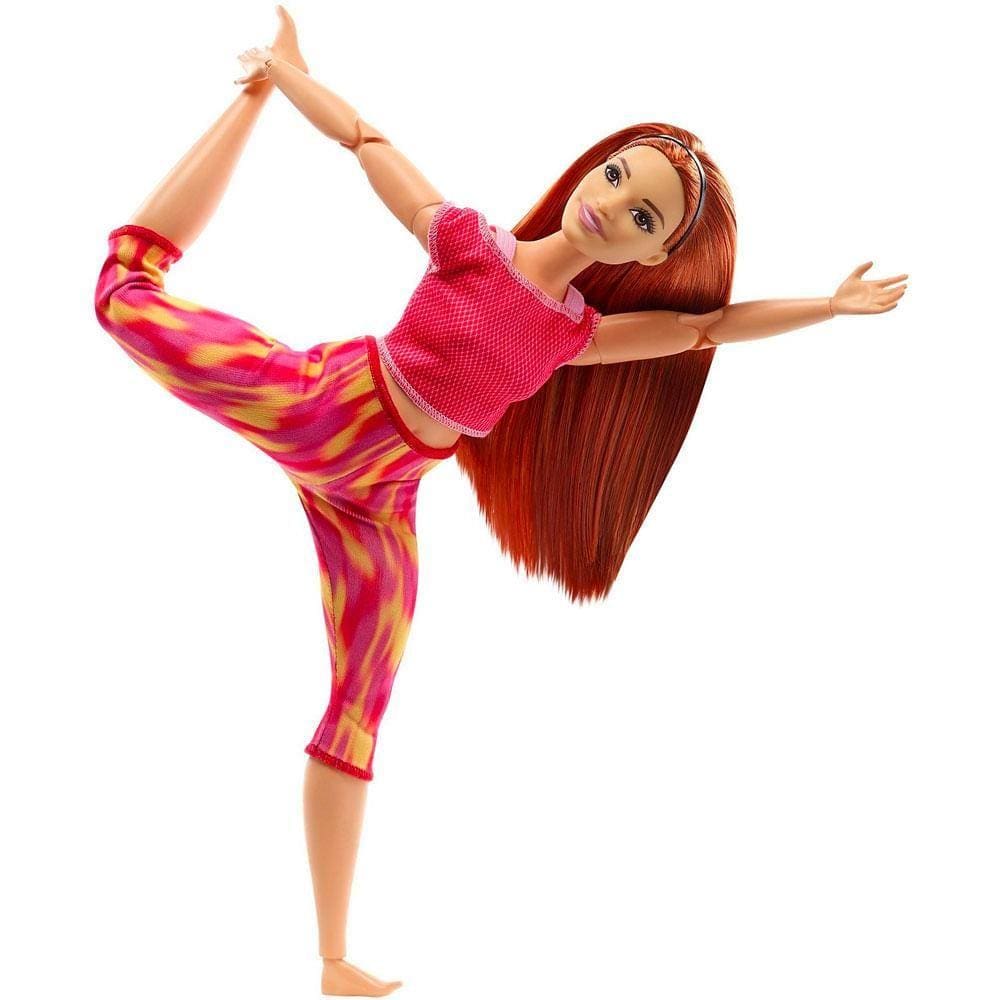 Boneca Barbie Feita para Mexer Yoga Loira FTG81 - Mattel