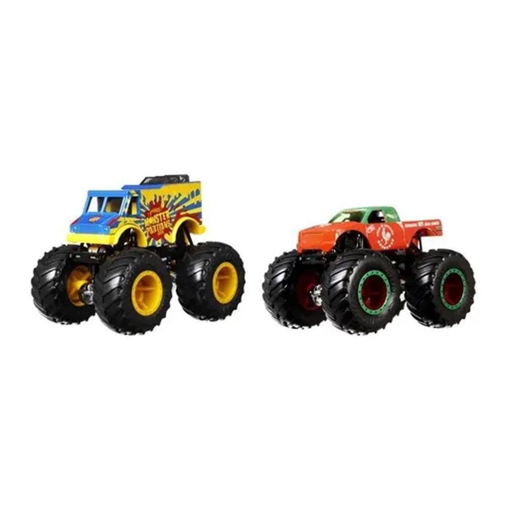 Hot Wheels Monster Trucks, Mega-Wrex & Crushzilla