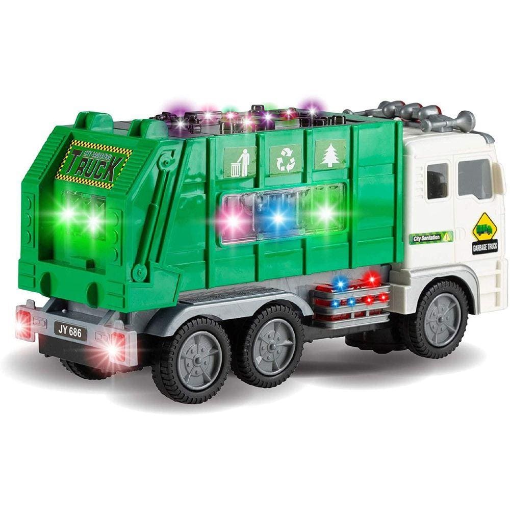 Brinquedo Caminhão Iveco Tector Coletor Verde