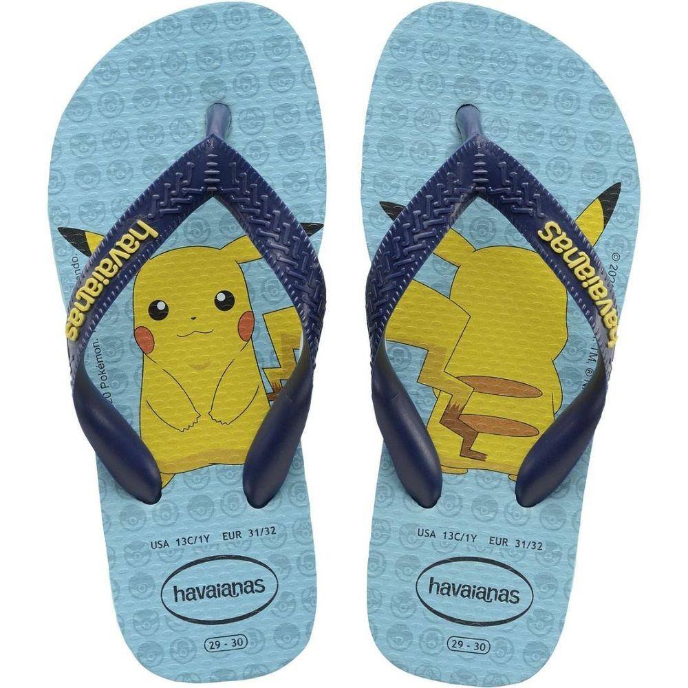 chinelo adidas pikachu