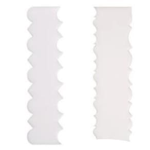 Kit 2 Pçs - Espátulas Decorativas P/ Bolo - Ref 22 P - Q