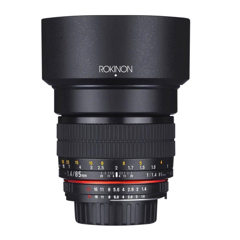 Lente Rokinon 85mm f/1.4 AS IF UMC para Canon (85M-C)
