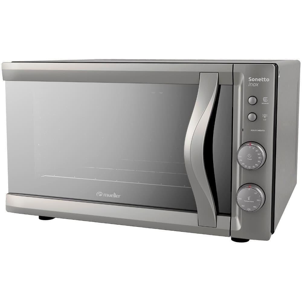 Forno Elétrico Mueller Sonetto Inox 44L