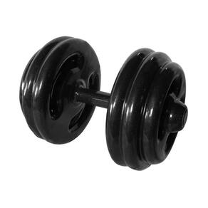 Dumbbell Emborrachado Treinamento Funcional Academia 28Kg