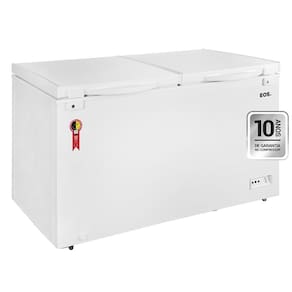 Freezer e Conservador Horizontal EOS EcoGelo 445 Litros 2 Portas Efh550XX 220V 220V