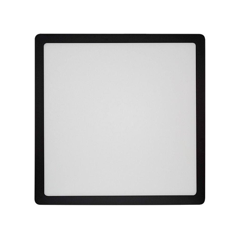 Painel de Led Blumenau Quadrado de Sobrepor 24W Bivolt 3000K - Luz Amarela