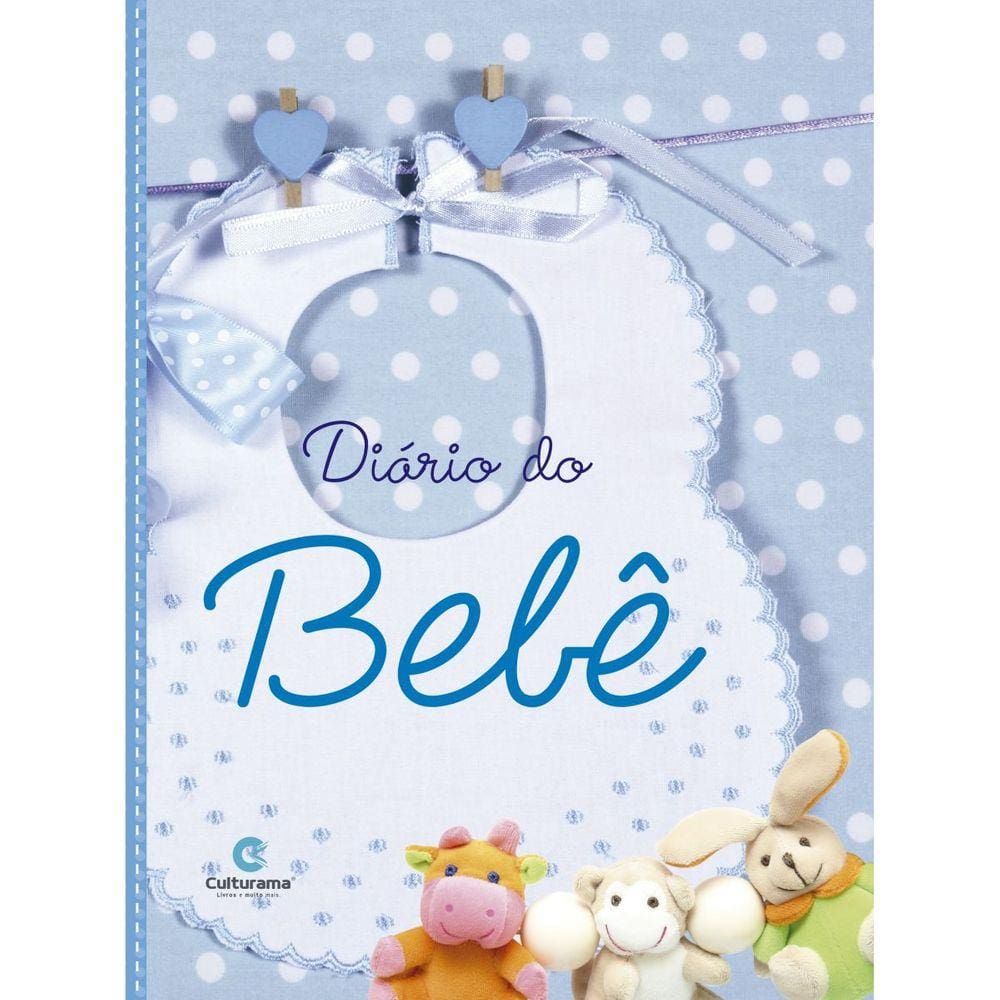 Albúm e Diário do Bebê 32 paginas CAPA DURA E ILUSTRADO