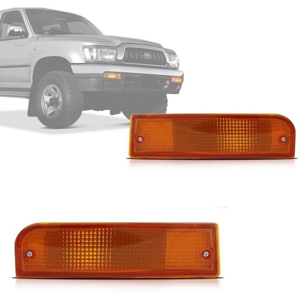 Par Pisca Seta Parachoque Hilux 2002 2003 2004 Sw4 92 93 95