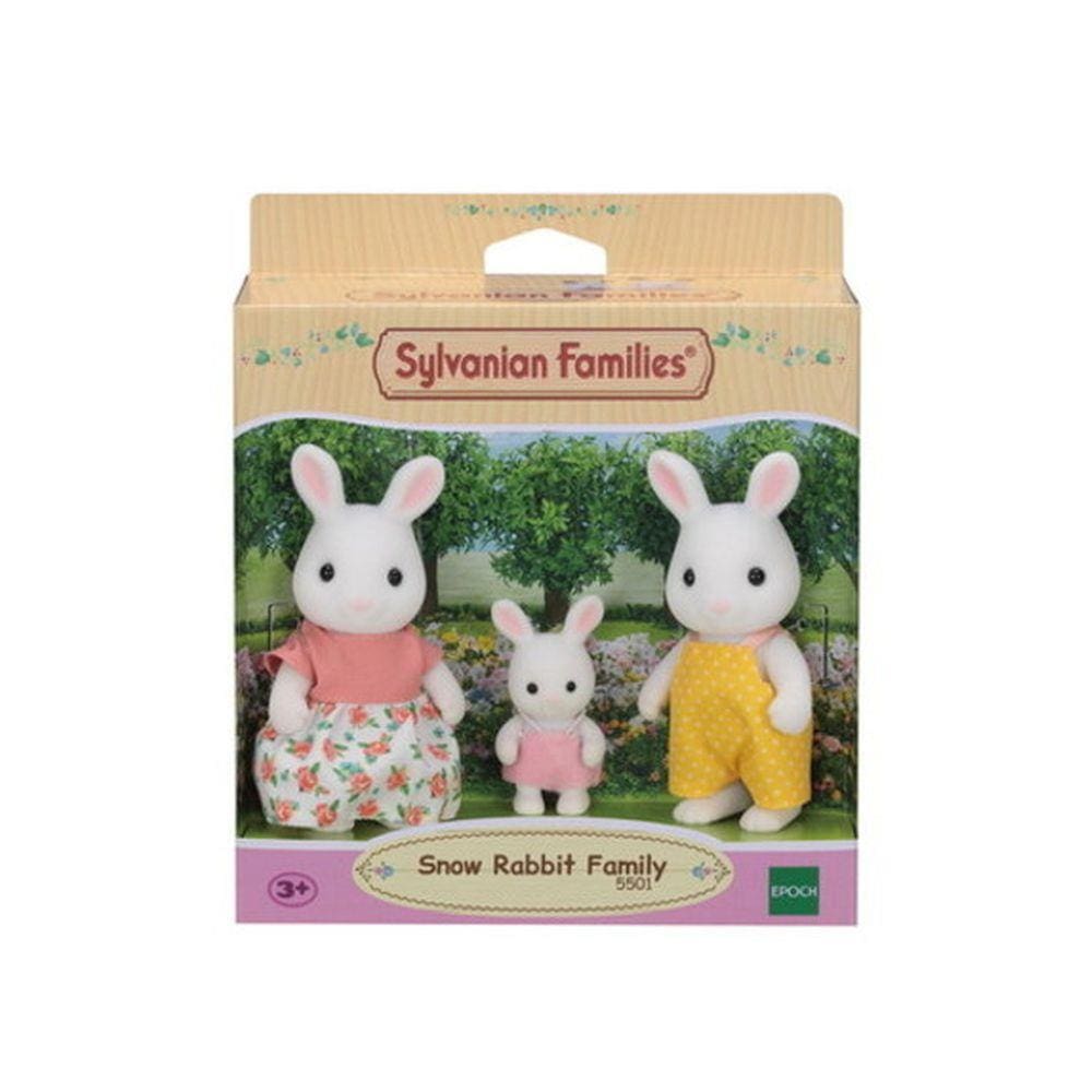 Sylvanian Families Família Dos Coelhos Neve Epoch - 5501