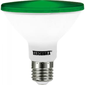 Lâmpada LED Par 30 11W Taschibra LP 65 Luz - caixa com 4 Unidade - Verde