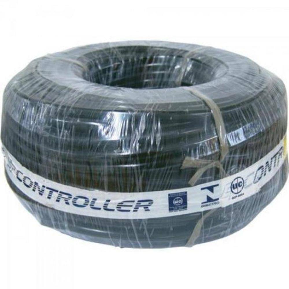 Fio Pp 2X1,00Mm Preto Controller - Rl / 100